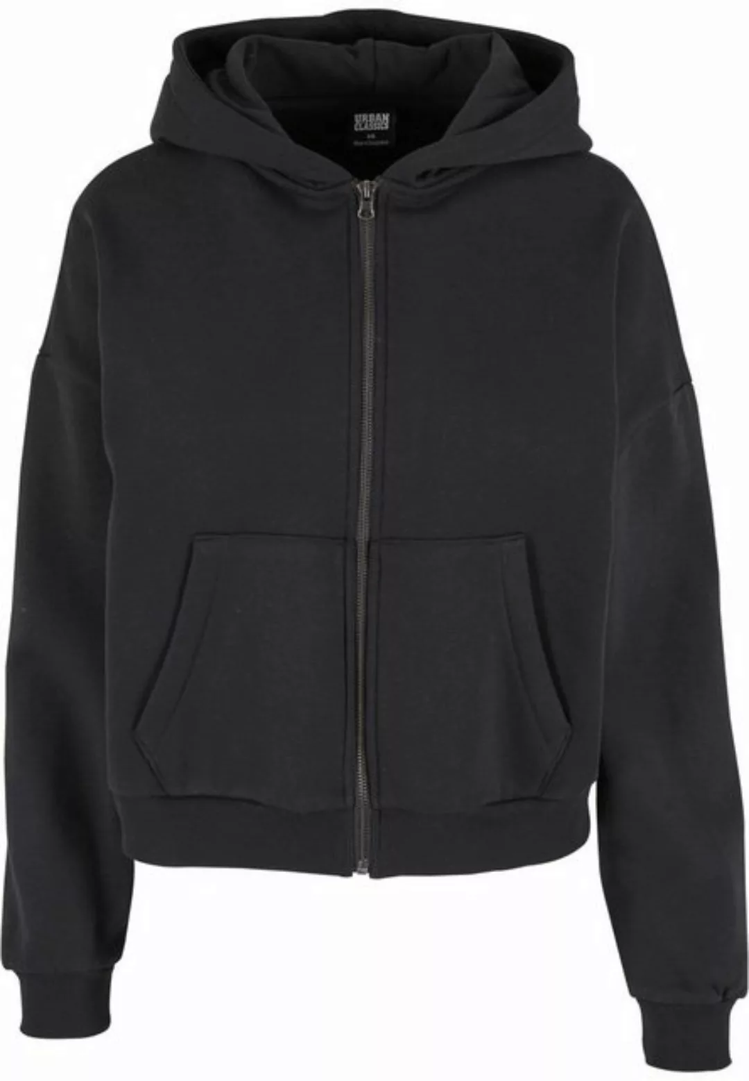 URBAN CLASSICS Sweatjacke Urban Classics Damen Ladies Boxy Zip Hoody günstig online kaufen