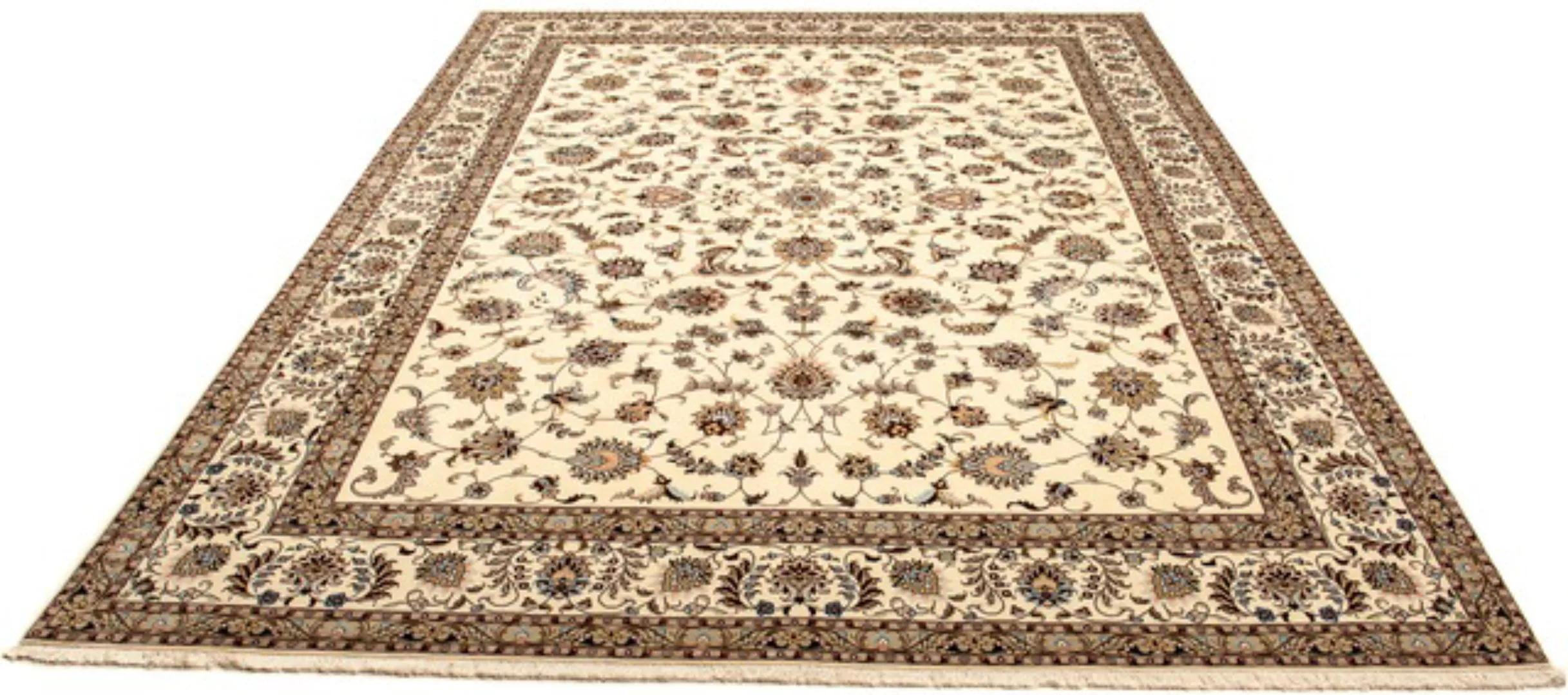 morgenland Orientteppich »Perser - Täbriz - Royal - 357 x 247 cm - beige«, günstig online kaufen