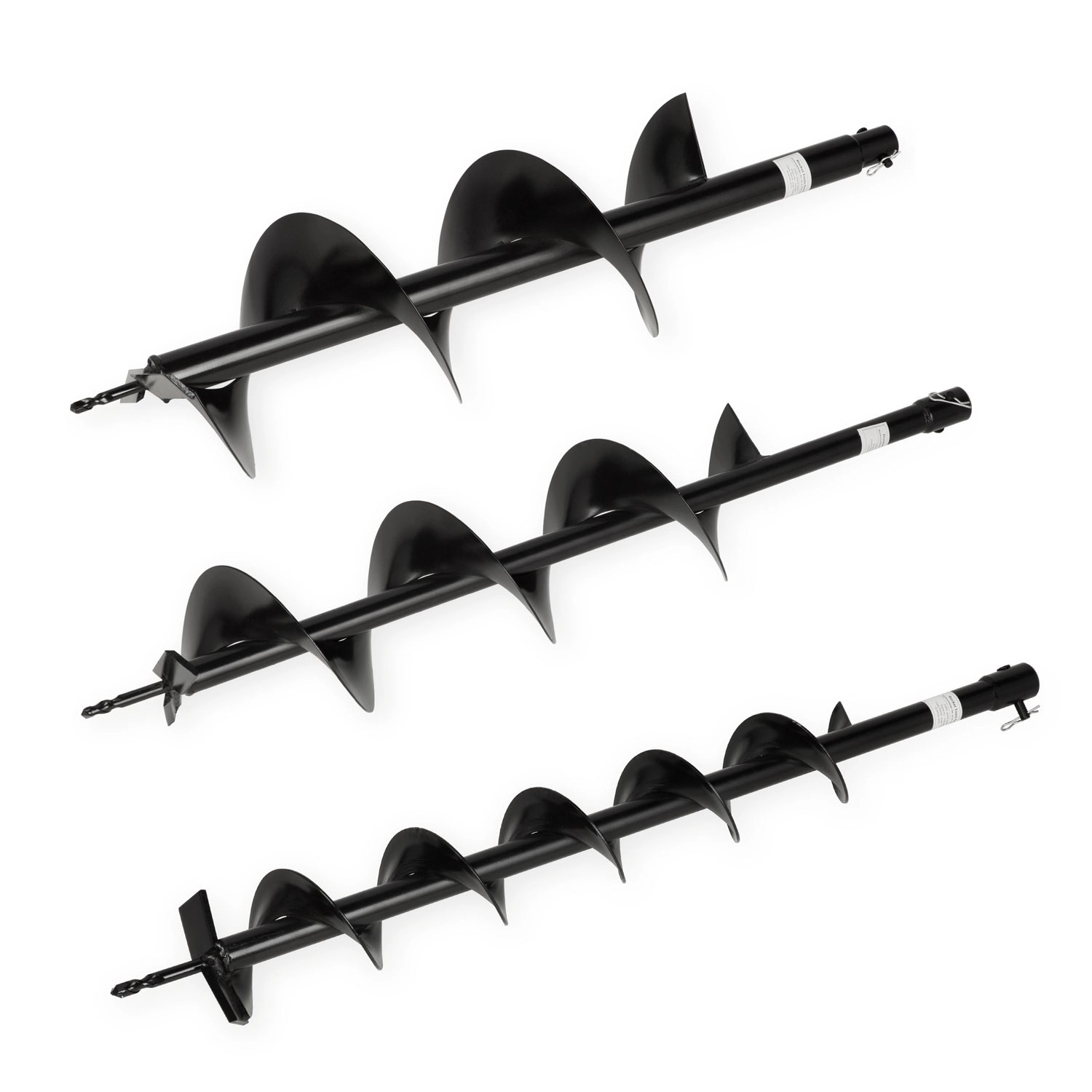 EBERTH Erdbohrer Gartenbohrer 3 Stück Durchmesser 100mm 150mm 200mm Länge 8 günstig online kaufen