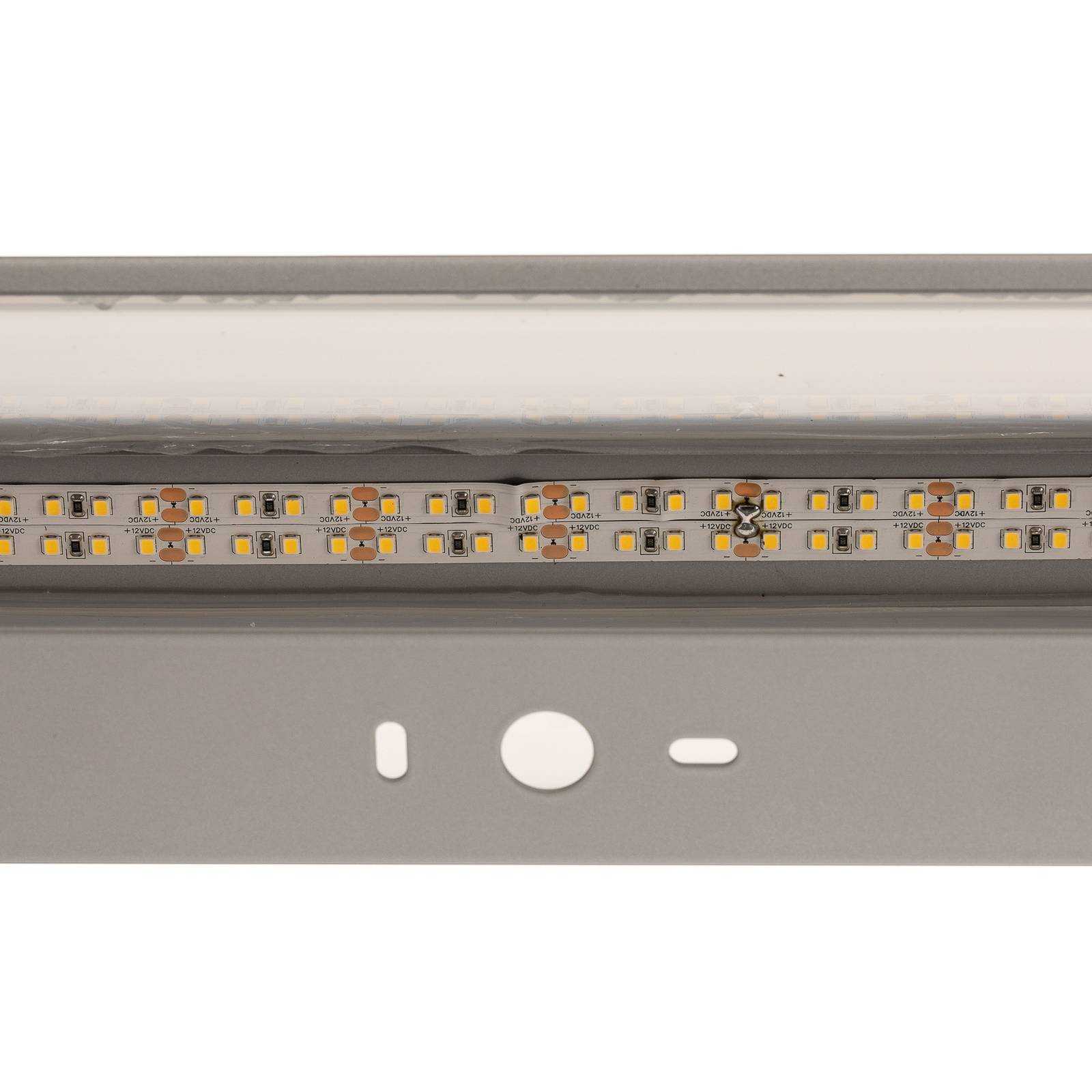LED-Wandleuchte Mera, Breite 80 cm, alu, 3.000K günstig online kaufen