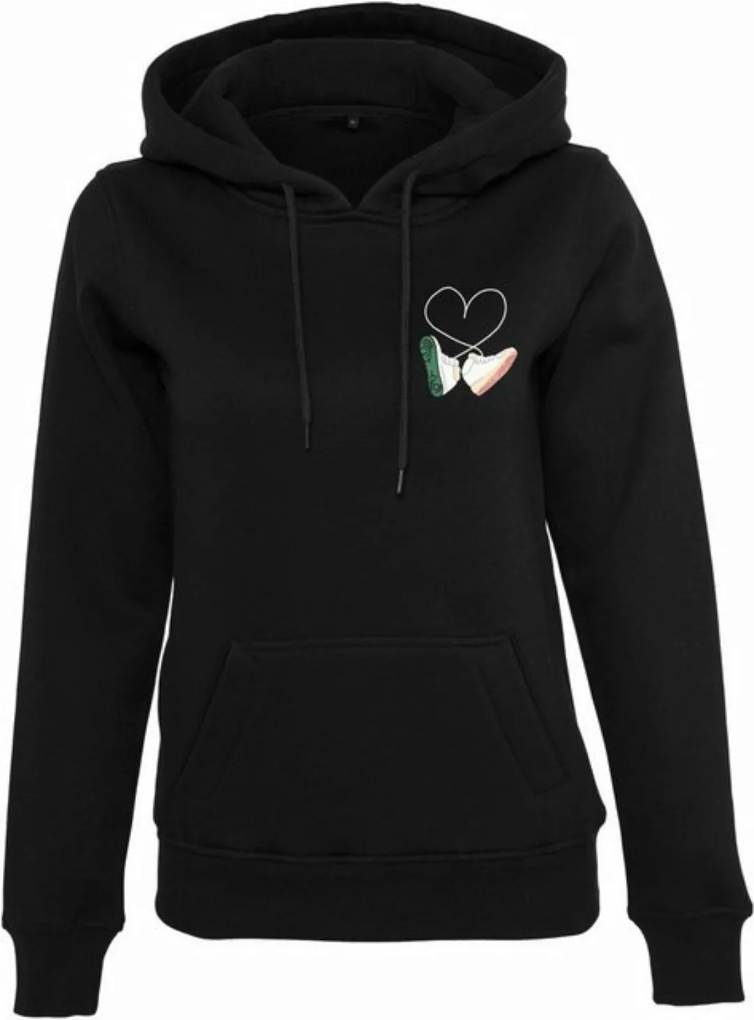 MisterTee Kapuzenpullover MisterTee Ladies Kicks Love EMB Hoody (1-tlg) günstig online kaufen