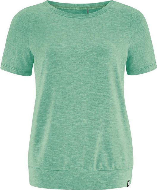 SCHNEIDER Sportswear Kurzarmshirt PENNYW-SHIRT MATCHA-MELIERT günstig online kaufen