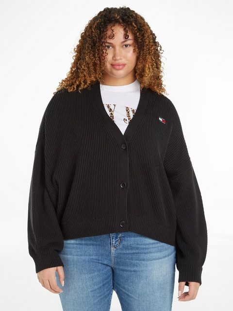 Tommy Jeans Curve Cardigan TJW CRV ESSENTIAL BADGE CARDIGAN PLUS SIZE CURVE günstig online kaufen