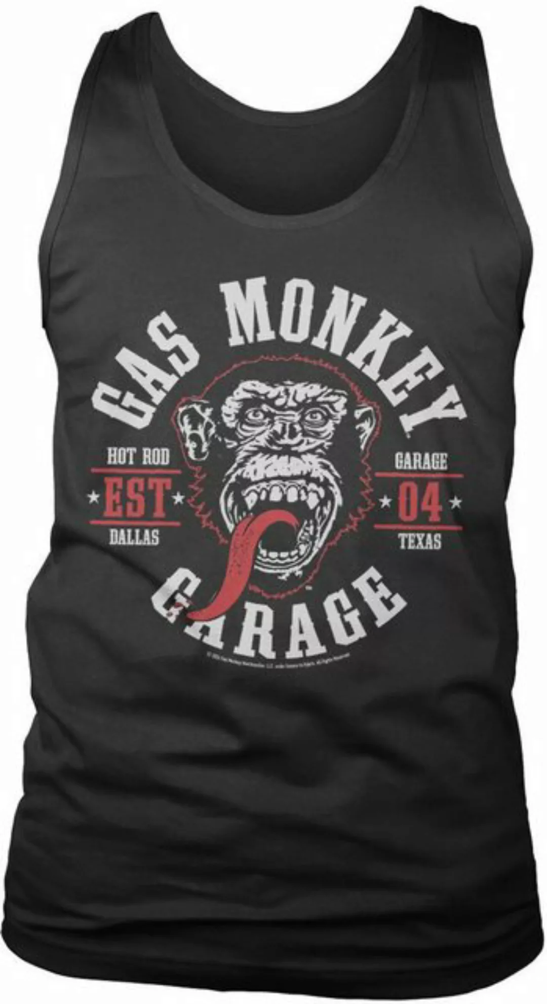 Gas Monkey Garage T-Shirt Round Seal Tank Top günstig online kaufen