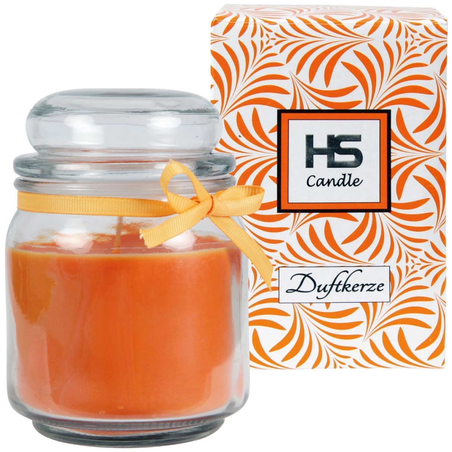 HS Candle Duftkerze & Bonbon Glas Ø9cm Honigmelone günstig online kaufen