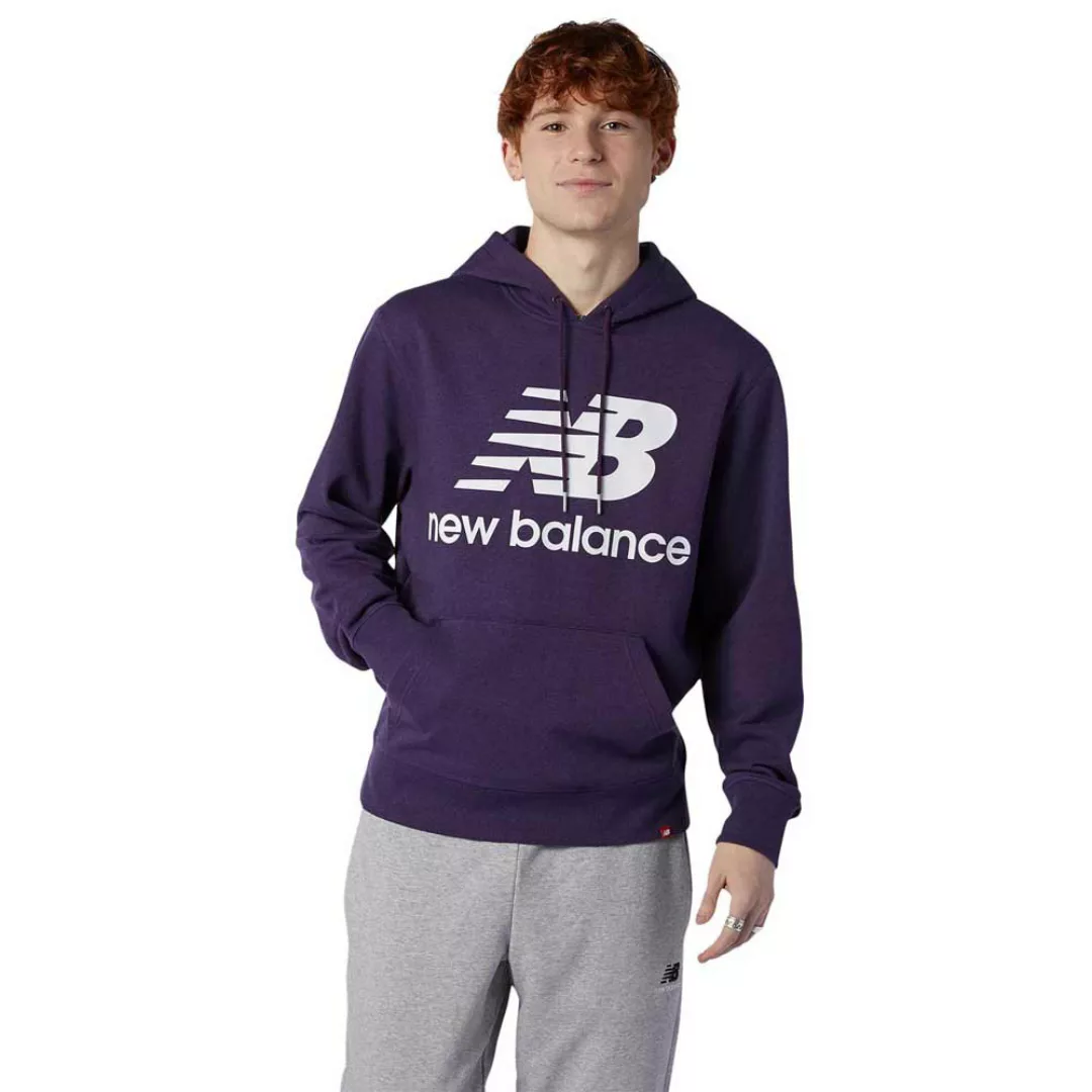 New Balance Essentials Stacked Logo Sweatshirt XL Prism Purple Heather günstig online kaufen