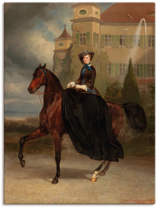 Artland Wandbild "Kaiserin Elisabeth von Österreich", Historische Persönlic günstig online kaufen