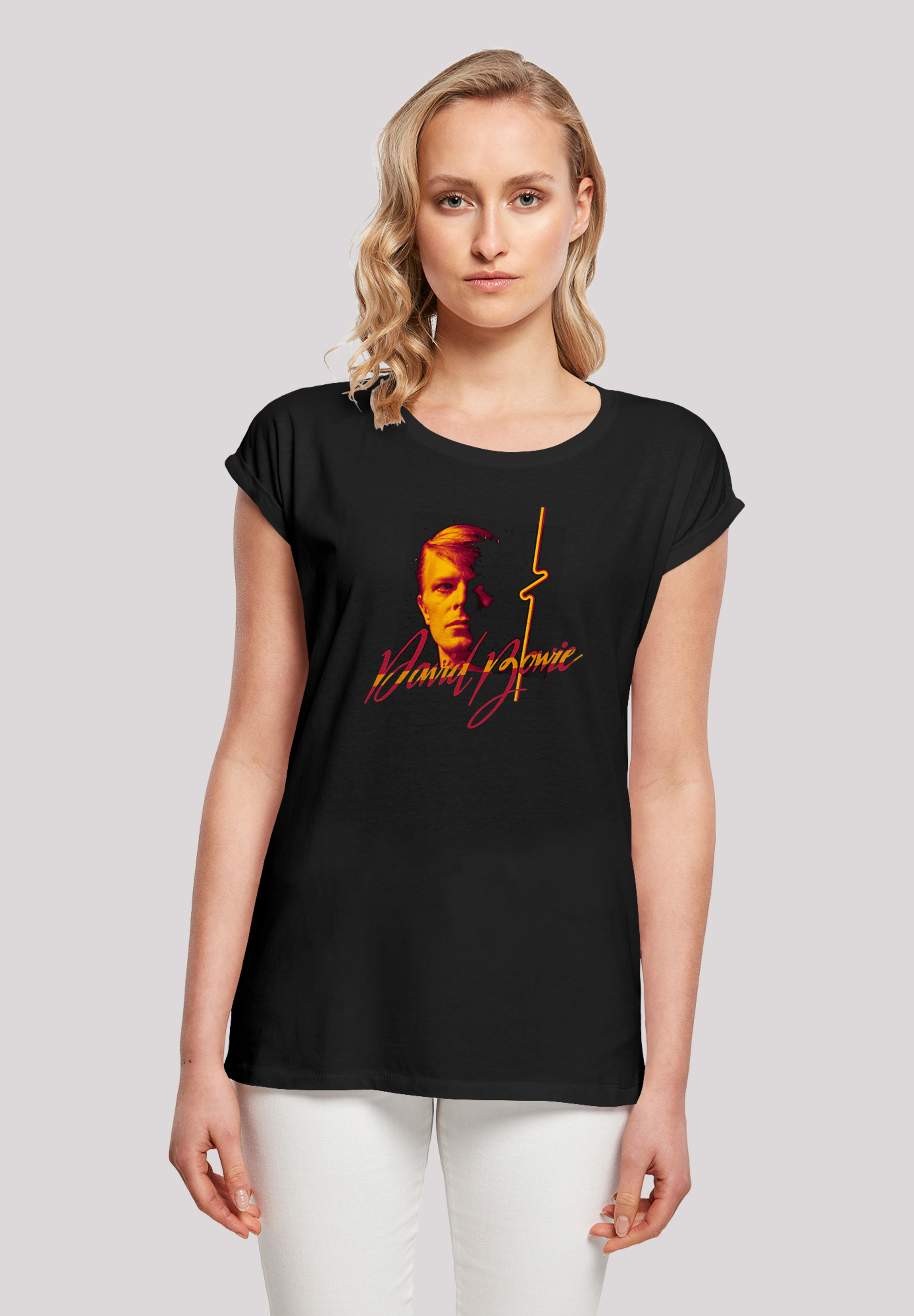 F4NT4STIC T-Shirt "David Bowie Photo Angle 90s", Print günstig online kaufen