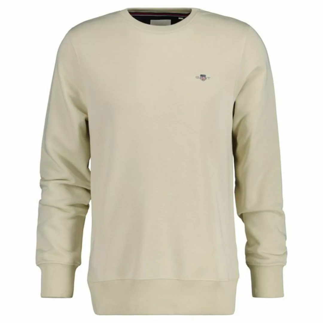 Gant Sweatshirt Herren Sweatshirt - REGULAR SHIELD C-NECK SWEAT günstig online kaufen