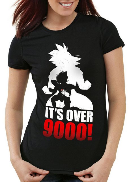 style3 T-Shirt Power 9000 super dragonball z gt songoku dbz daima günstig online kaufen