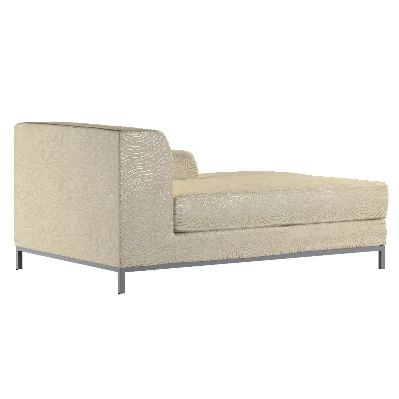 Bezug für Kramfors Sofa Recamiere rechts, beige-golden, Bezug für Recamiere günstig online kaufen