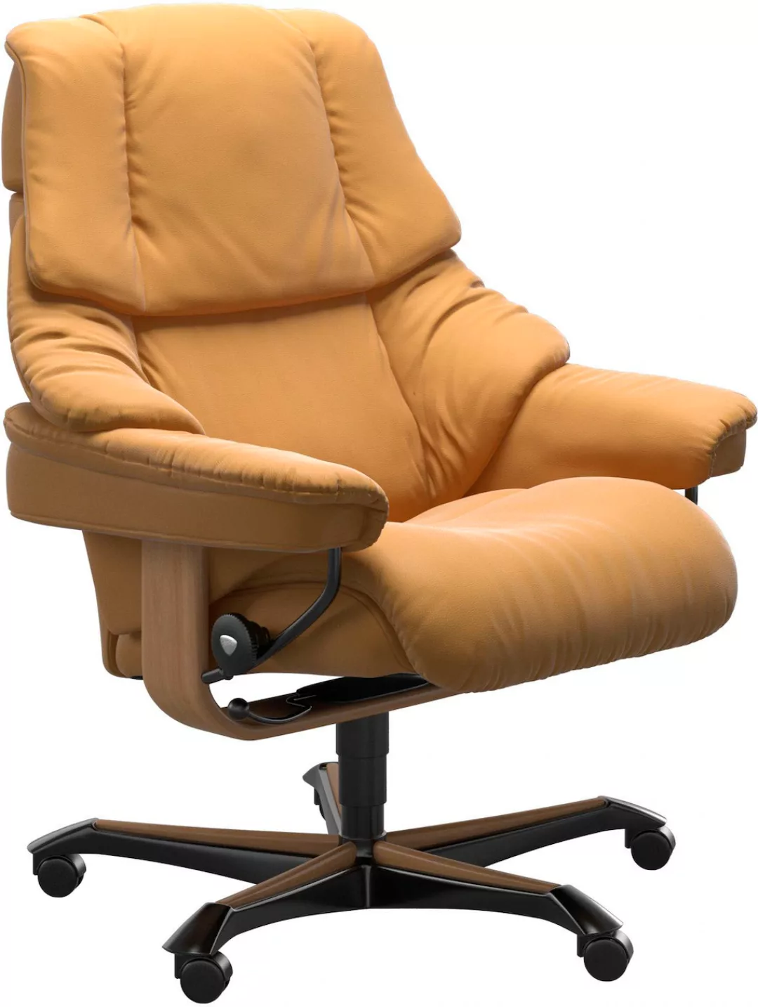 Stressless Relaxsessel "Reno", mit Home Office Base, Größe M, Gestell Eiche günstig online kaufen