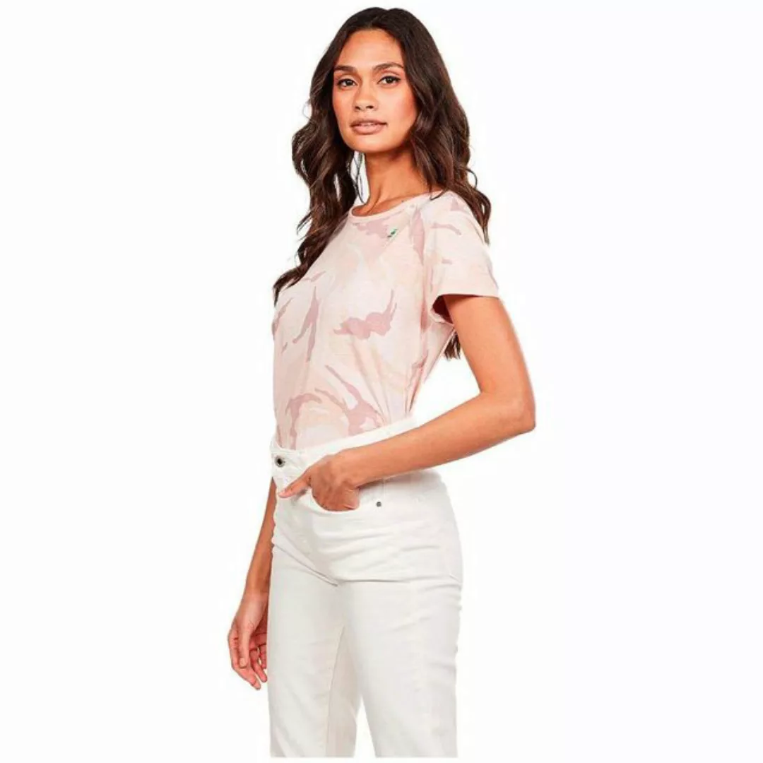 G-STAR T-Shirt Damen Gyre Straight Fit T-Shirt Pink Orchid Size S (1-tlg) G günstig online kaufen