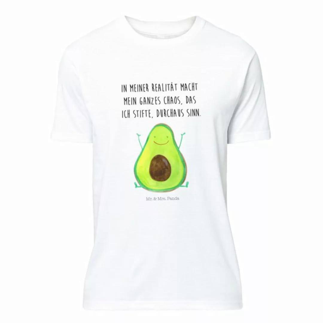 Mr. & Mrs. Panda T-Shirt Avocado Happy - Weiß - Geschenk, Gesund, Herrn, Ve günstig online kaufen