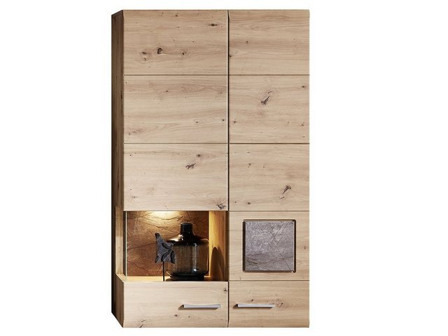 freiraum Hängevitrine Springhill 80 x 136 x 37 cm (B/H/T) günstig online kaufen