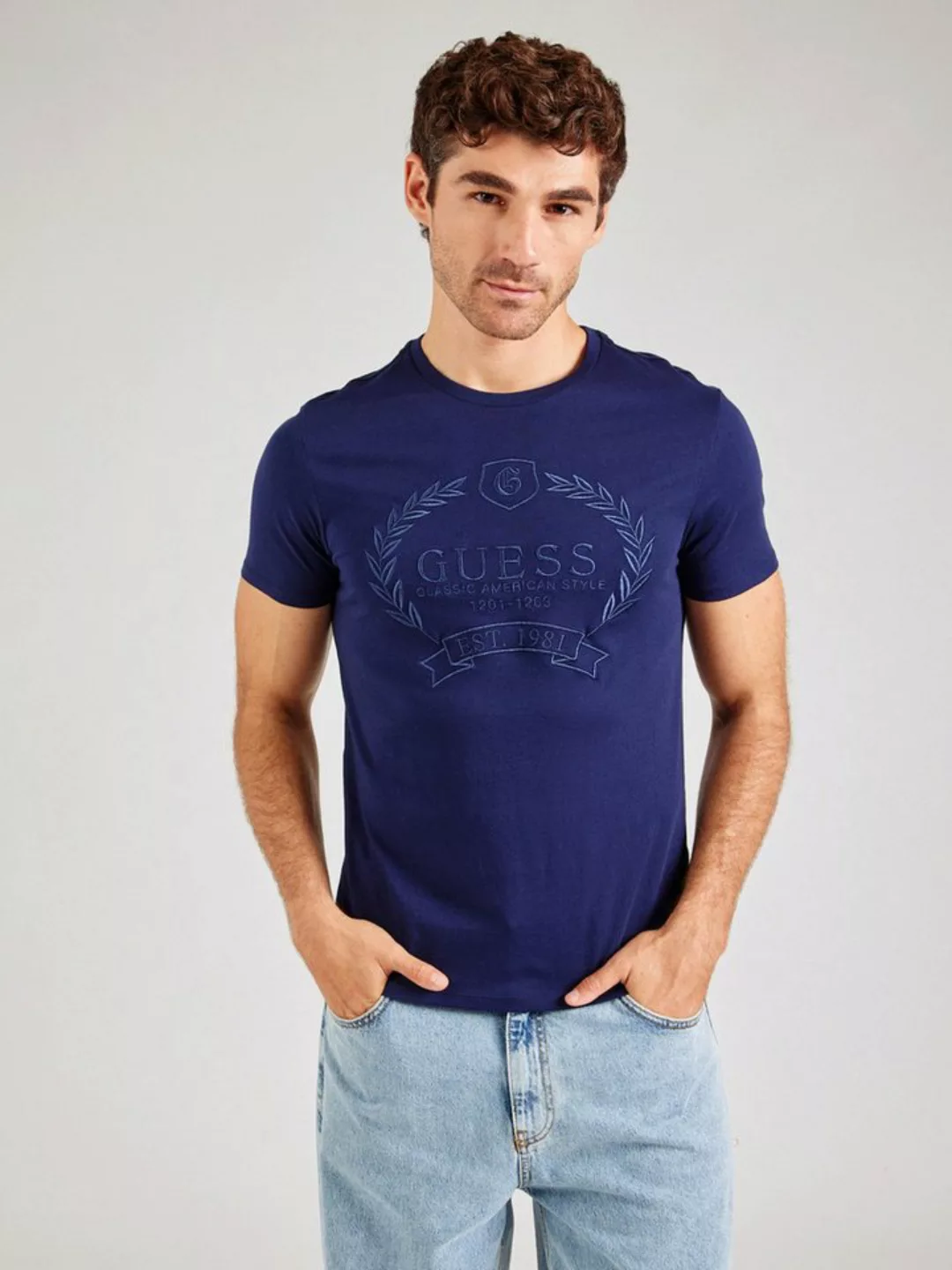 Guess T-Shirt CLASSIC (1-tlg) günstig online kaufen