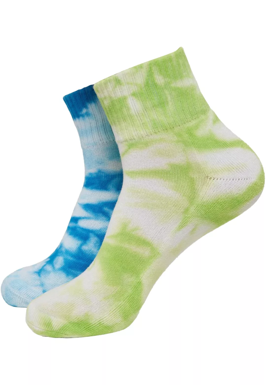 URBAN CLASSICS Strümpfe "Urban Classics Unisex Tie Dye Socks Short 2-Pack", günstig online kaufen