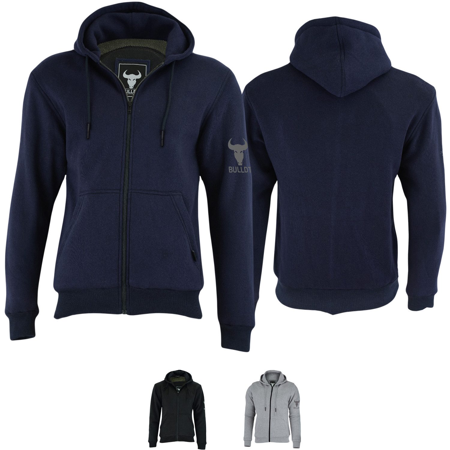 BULLDT Motorradjacke BLD1301 Hoodie (Spar-Set, mit günstig online kaufen