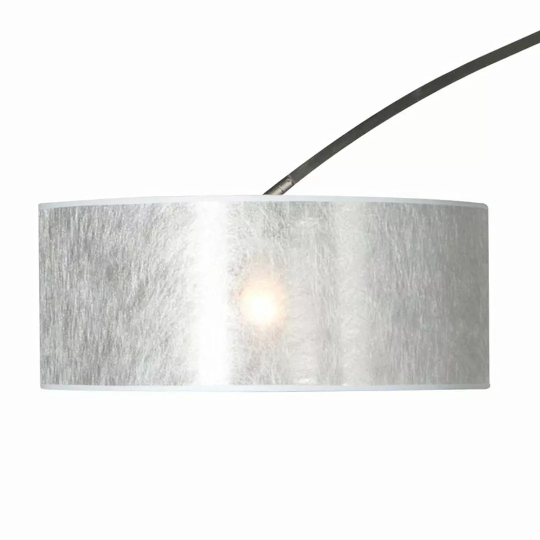 home24 Schirm 50 cm rund-Kunststoff-Silber günstig online kaufen