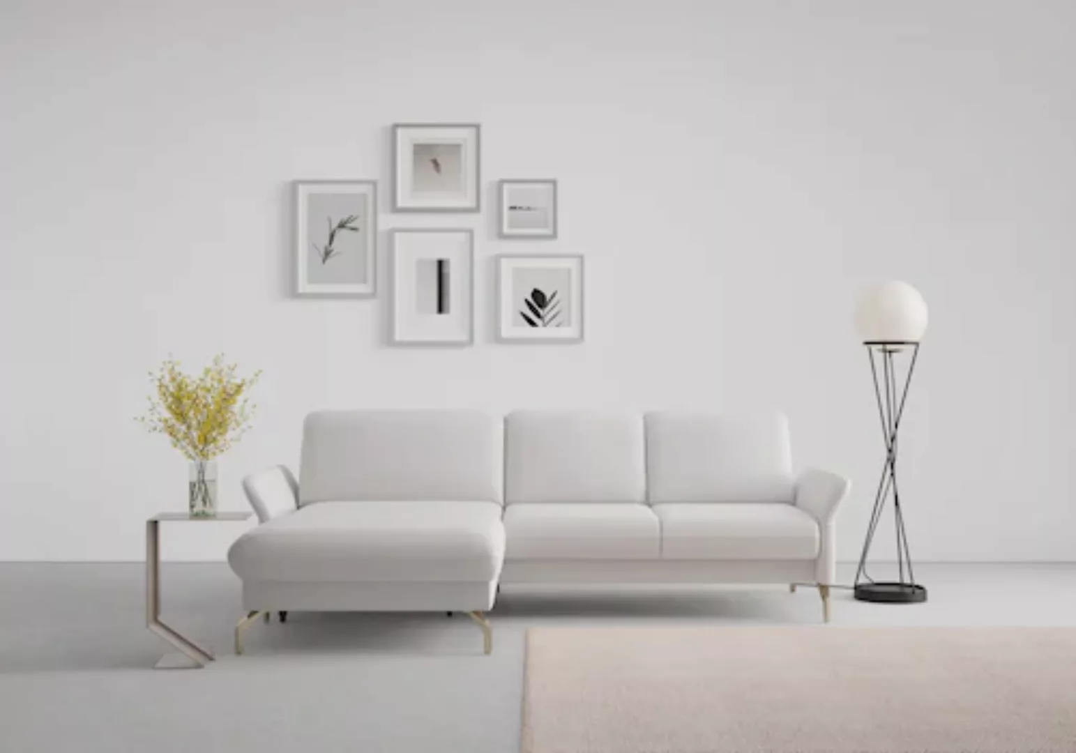 sit&more Ecksofa »Fashion L-Form«, wahlweise mit Kopfteilverstellung, Vorzi günstig online kaufen