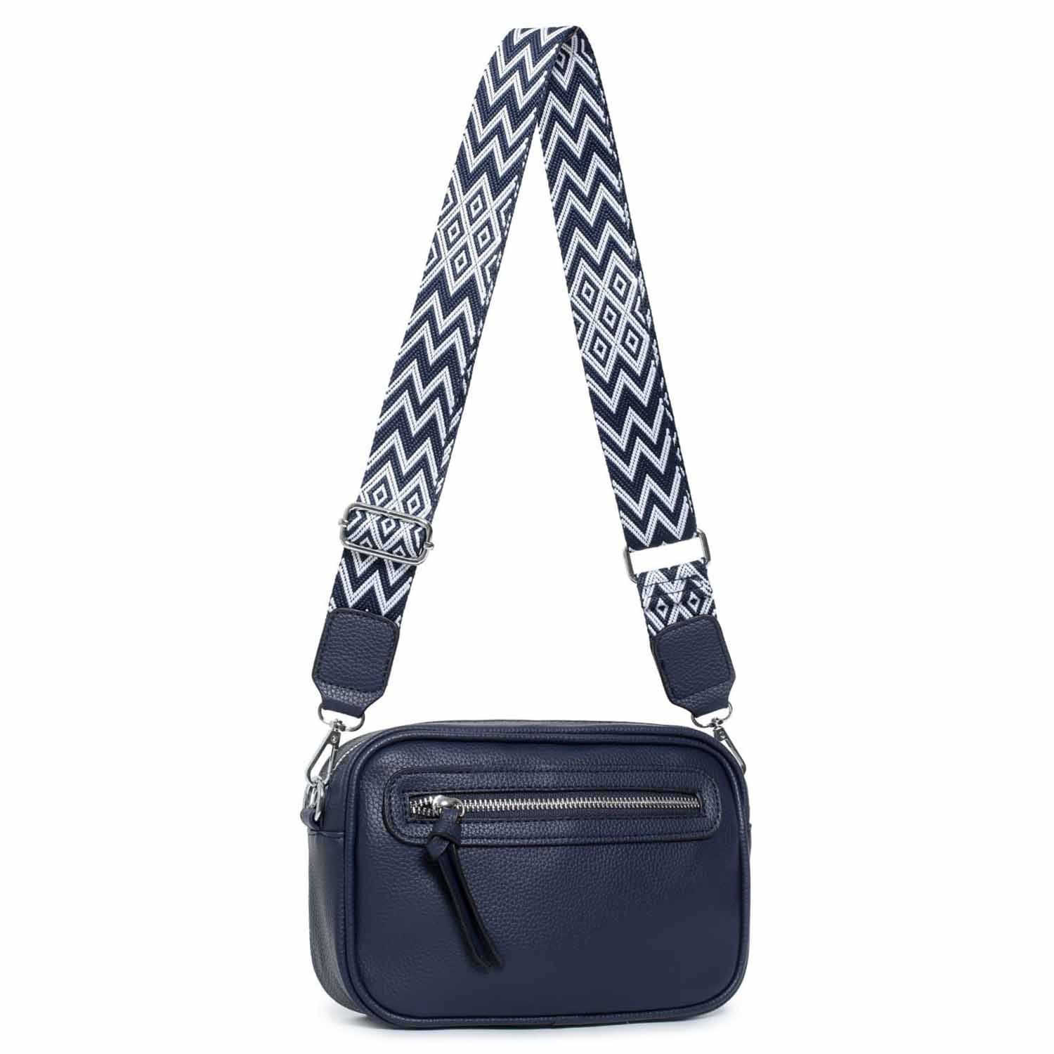 ITALYSHOP24 Schultertasche Damen Umhängetasche CrossBody Brusttasche günstig online kaufen