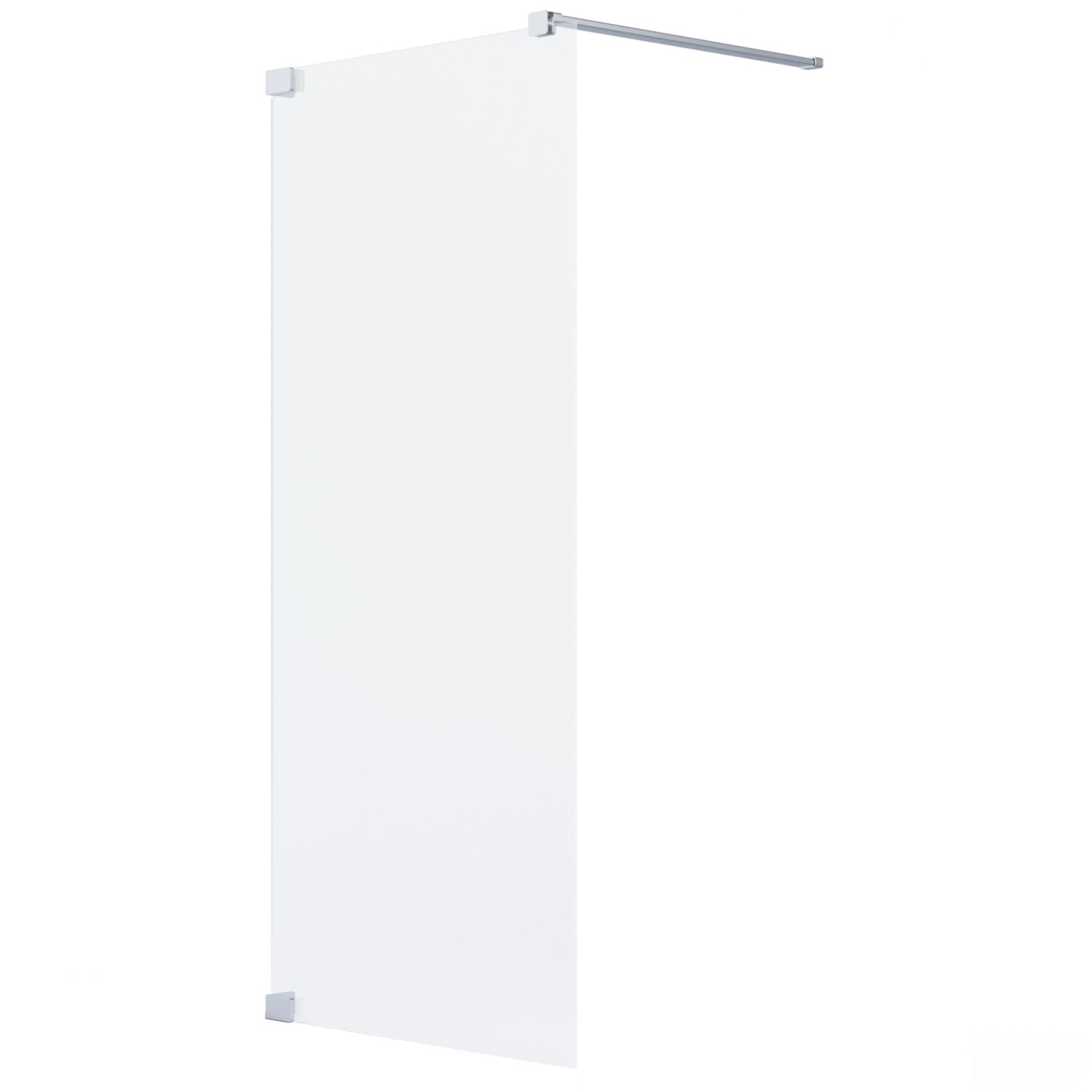 Schöner Wohnen Duschabtrennung Walk-In Silbermatt 90 cm x 200 cm DIN L günstig online kaufen