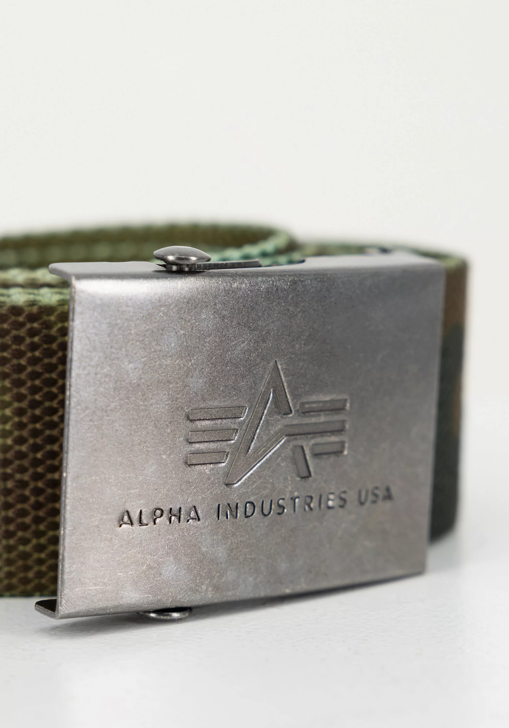 Alpha Industries Ledergürtel "Alpha Industries Accessoires - Belts Heavy Du günstig online kaufen