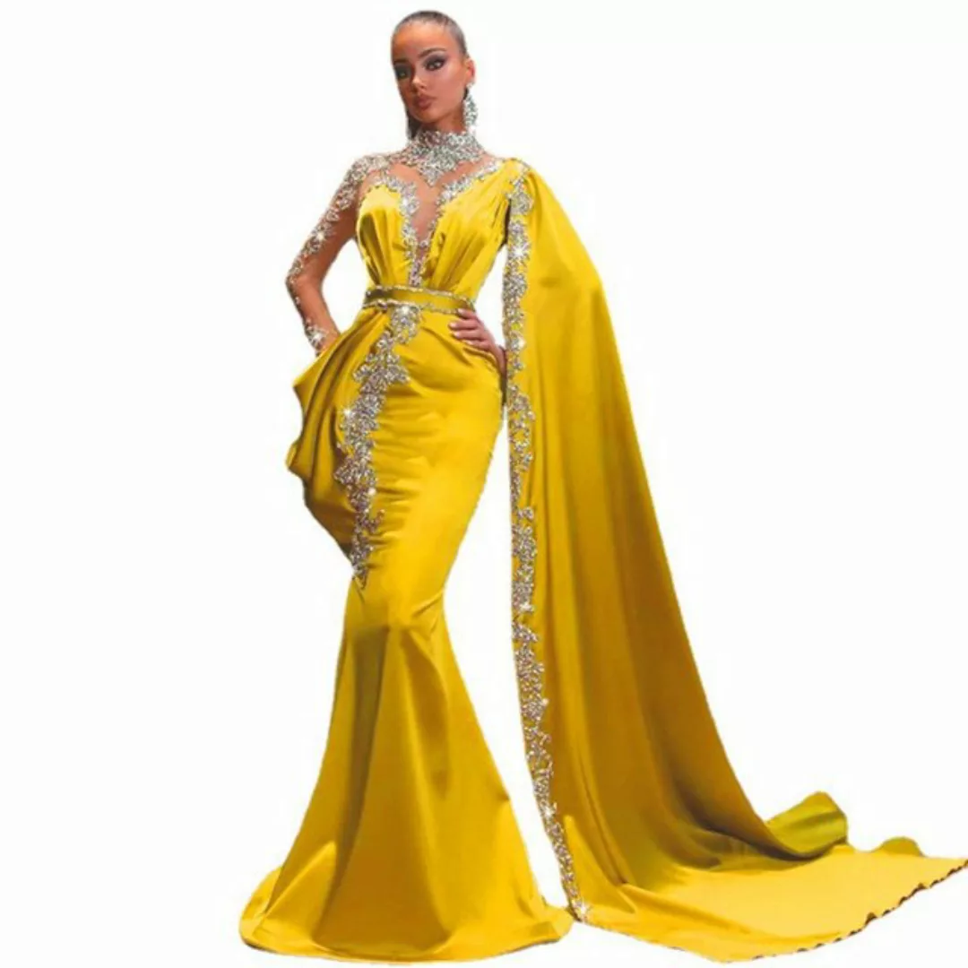RUZU UG Abendkleid Paillettenkleid Lange Kleid Partykleid Rock Cocktailklei günstig online kaufen