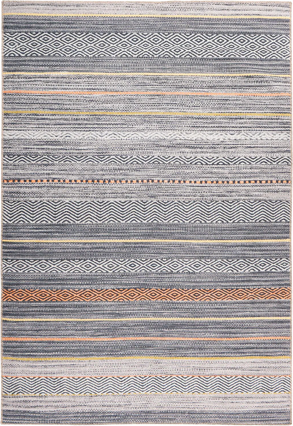 me gusta Teppich »Faye 1125«, rechteckig, 6 mm Höhe, Flachgewebe, gedruckte günstig online kaufen