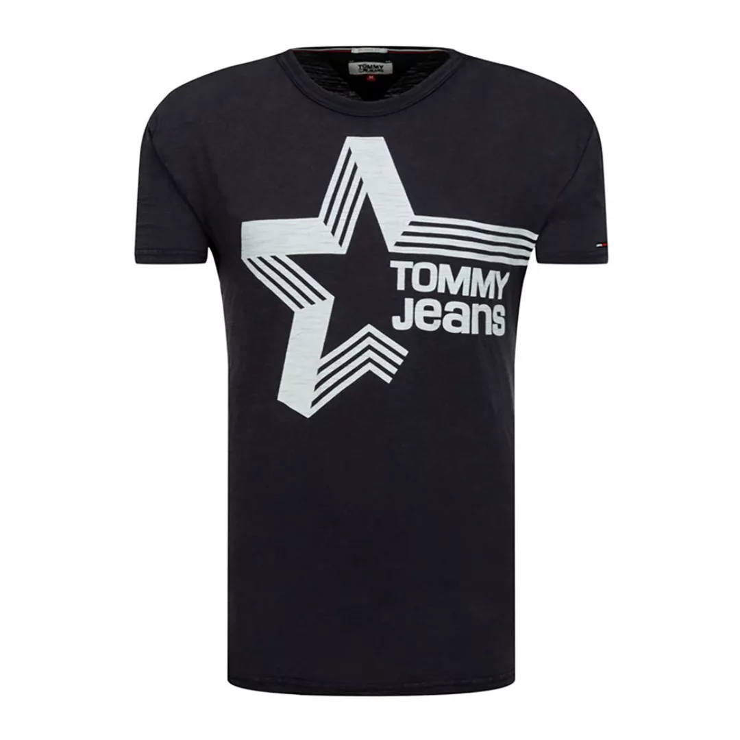 Tommy Hilfiger Basic Kurzärmeliges T-shirt S Black Iris günstig online kaufen