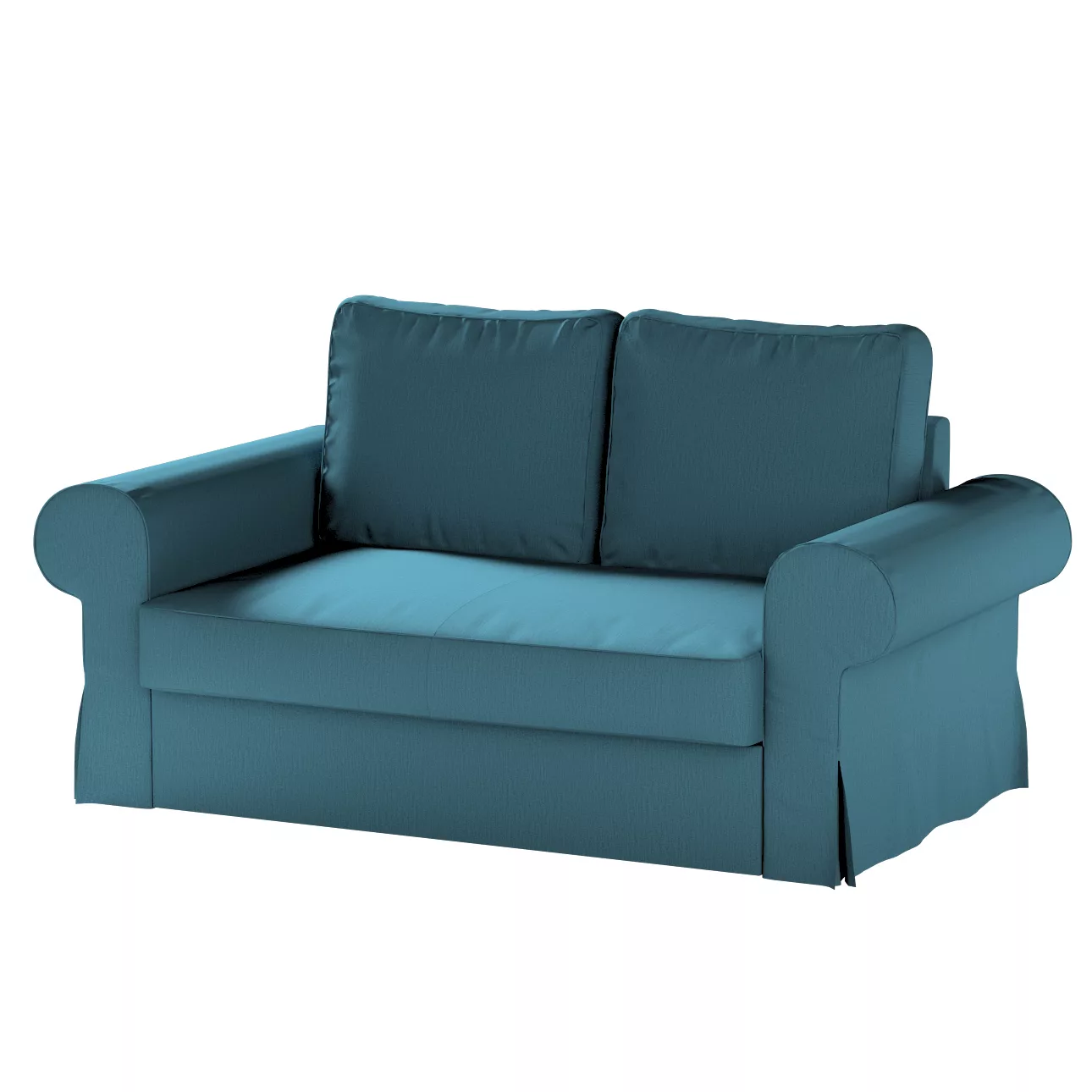 Bezug für Backabro 2-Sitzer Sofa ausklappbar, dunkelblau, Bezug für Backabr günstig online kaufen