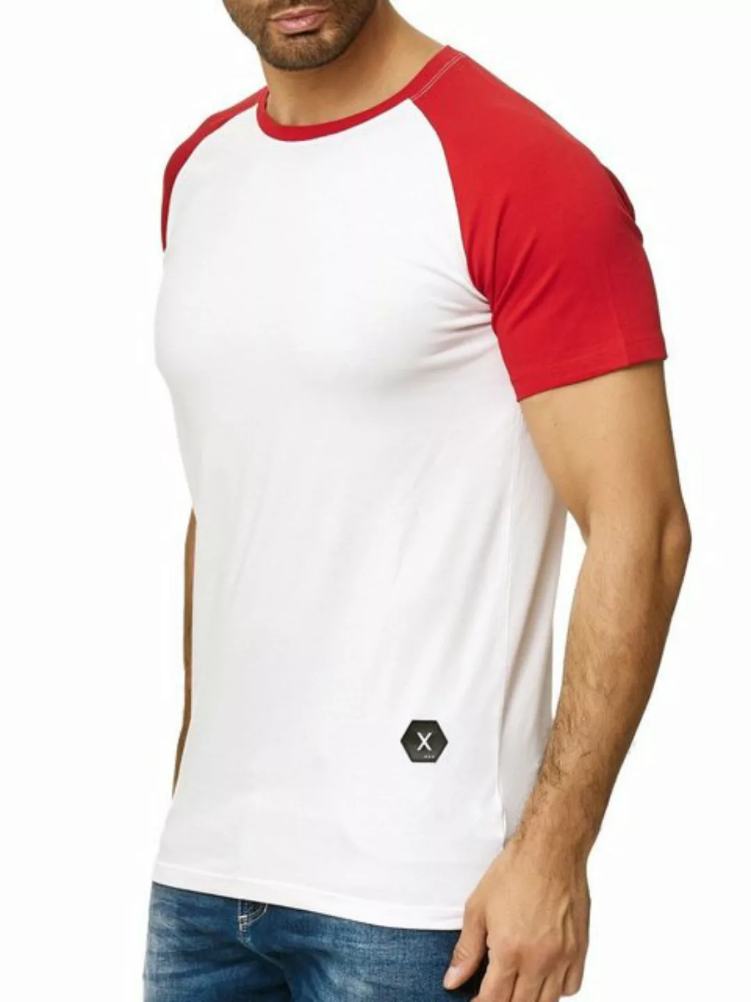 OneRedox T-Shirt 1302C (Shirt Polo Kurzarmshirt Tee, 1-tlg) Fitness Freizei günstig online kaufen