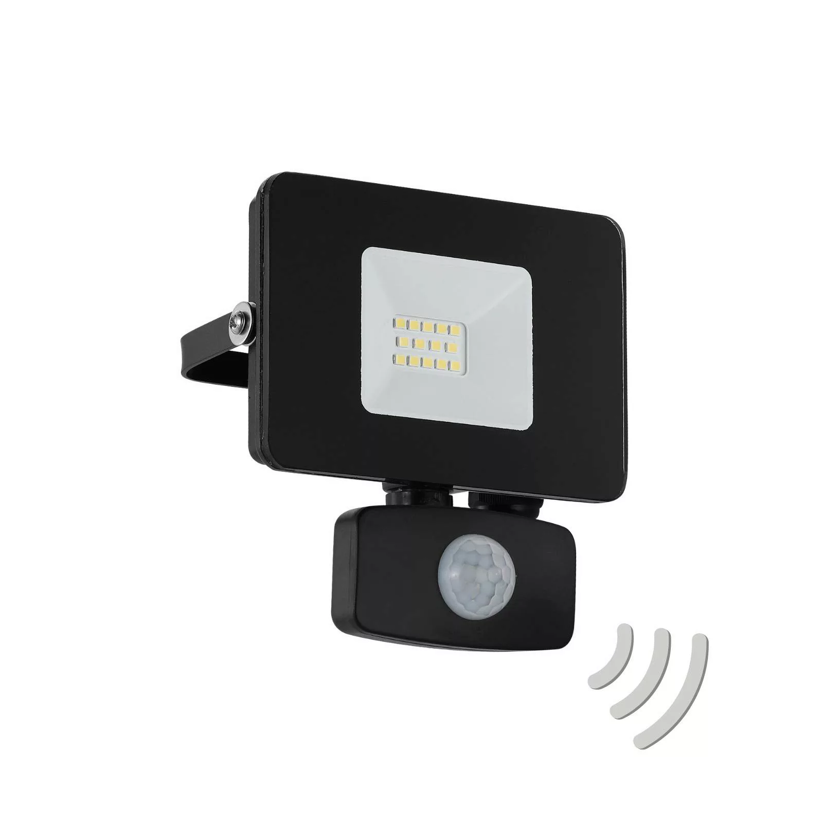 LED-Außenstrahler Faedo 3 mit Sensor, schwarz, 10W günstig online kaufen
