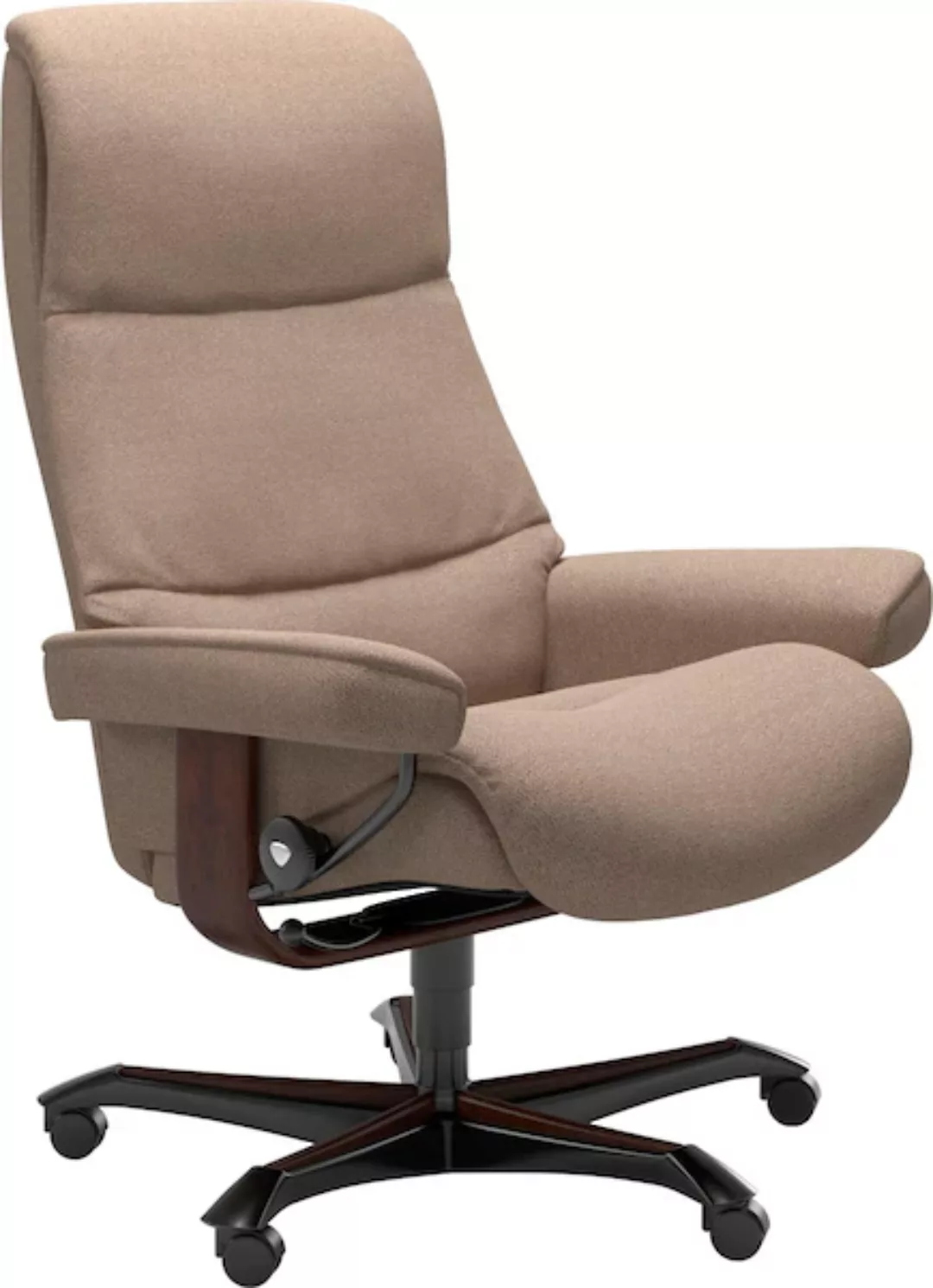 Stressless® Relaxsessel »View«, mit Home Office Base, Größe M,Gestell Braun günstig online kaufen