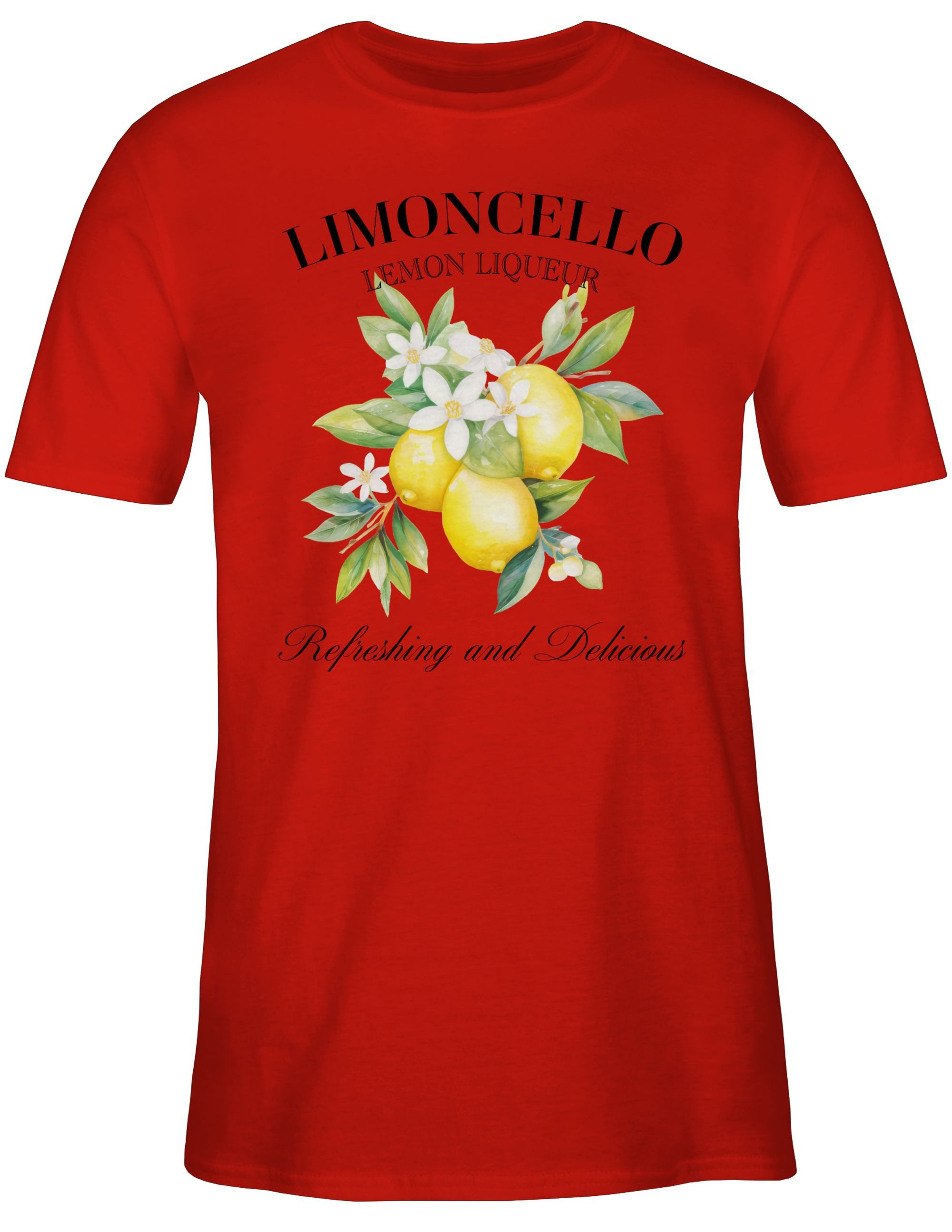 Shirtracer T-Shirt Limoncello Refreshing and Delicious günstig online kaufen