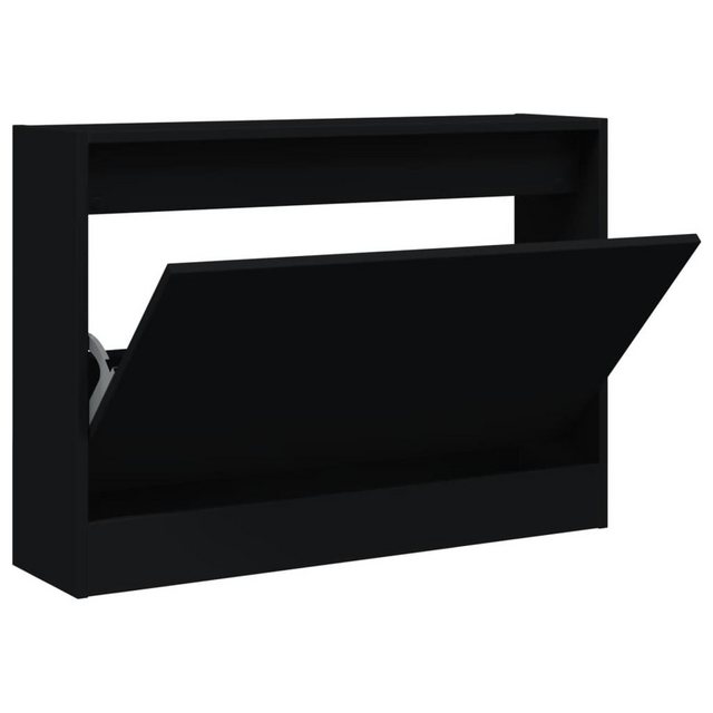 vidaXL Schuhschrank Schuhschrank Schwarz 80x21x57 cm Spanplatte günstig online kaufen