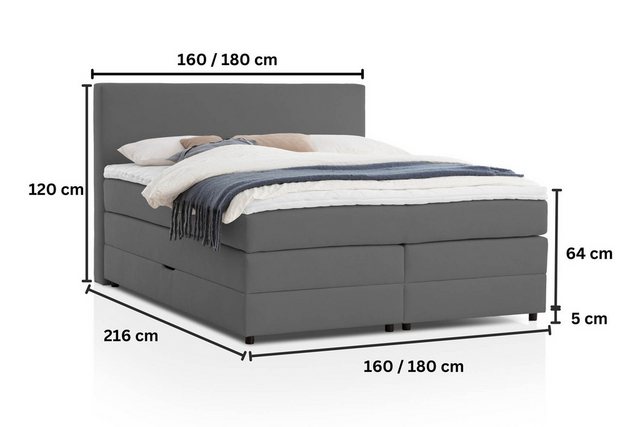 Belanoti Boxspringbett LOFT günstig online kaufen