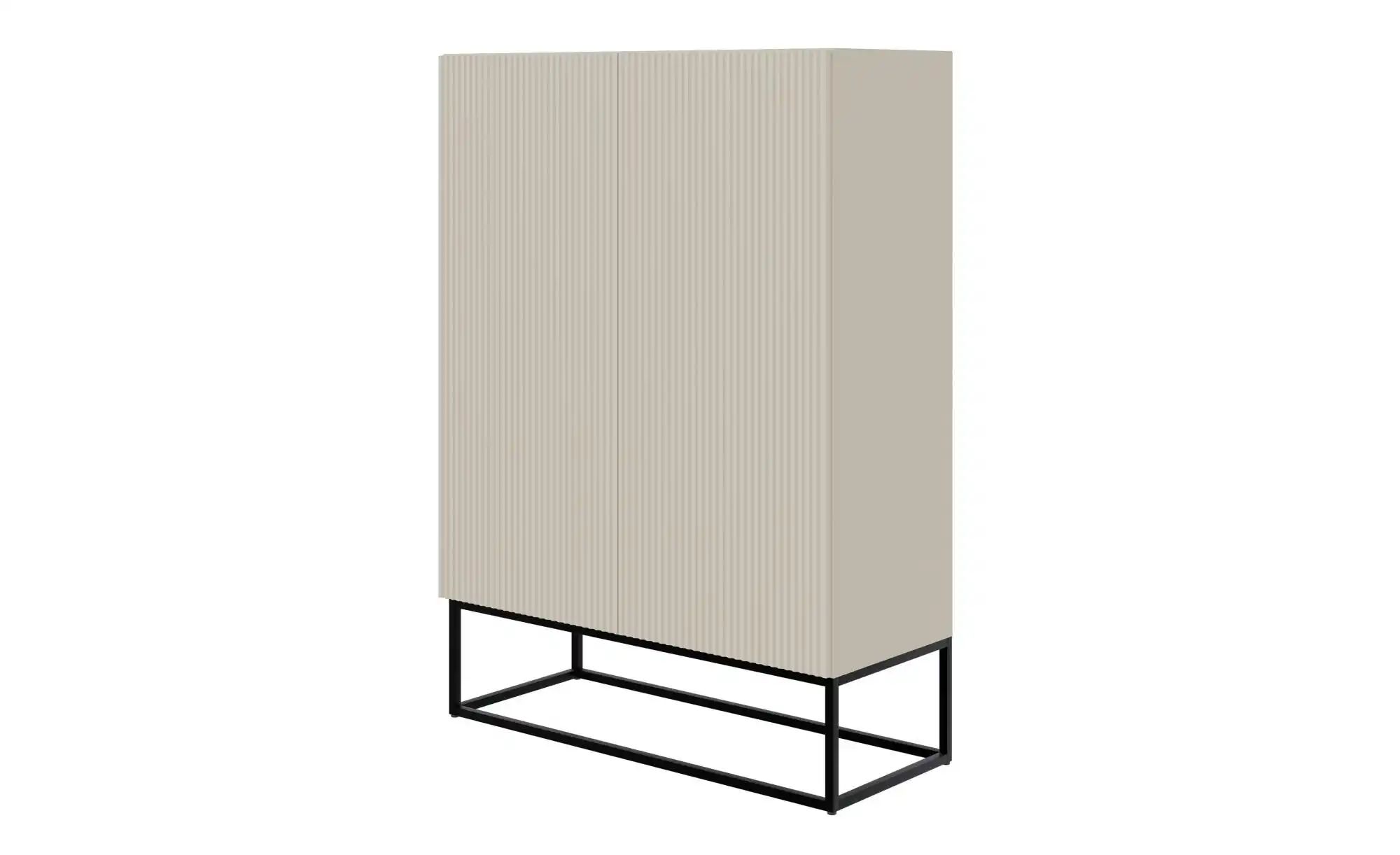 Selsey Highboard  Veldio ¦ beige ¦ Maße (cm): B: 90 H: 125 Kommoden & Sideb günstig online kaufen