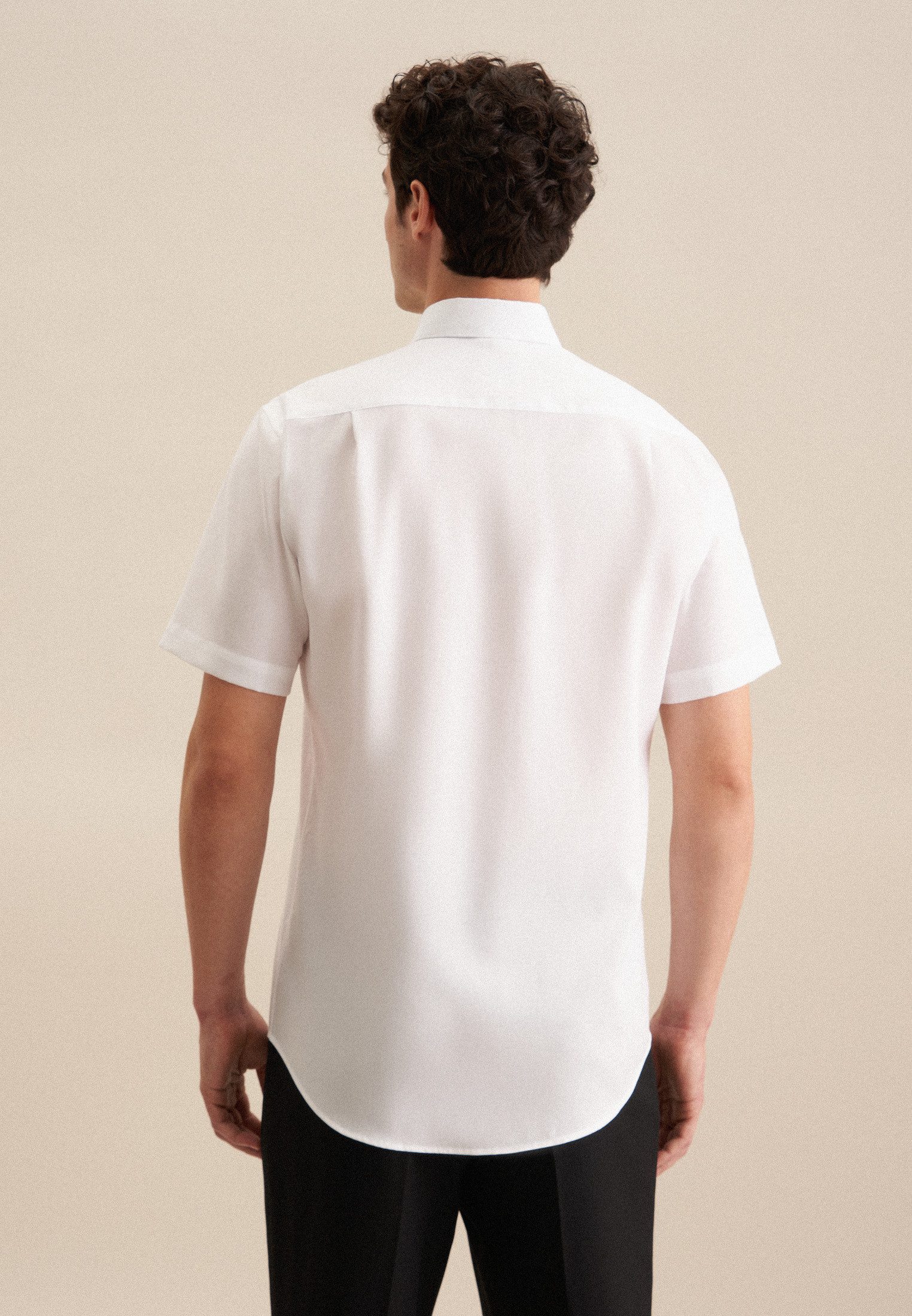seidensticker Businesshemd "Comfort", Comfort 1/2 Button-Down-Kragen Strukt günstig online kaufen