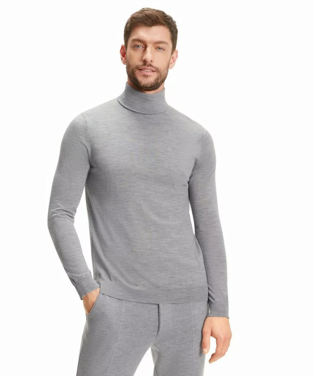 FALKE Strickpullover aus ultrafeiner Merinowolle günstig online kaufen