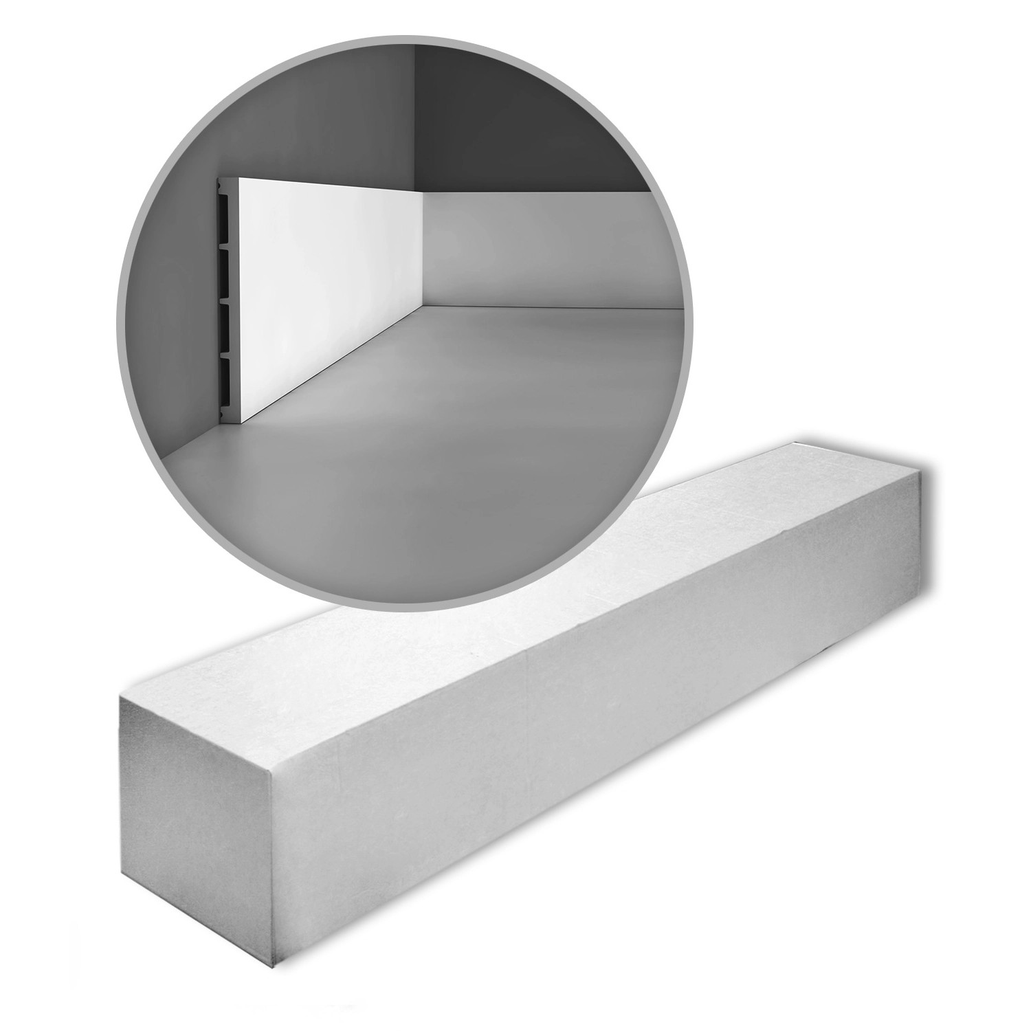 ORAC DECOR SX168-Box AXXENT Sockelleisten 1 Karton Set mit 17 Wandleisten 3 günstig online kaufen