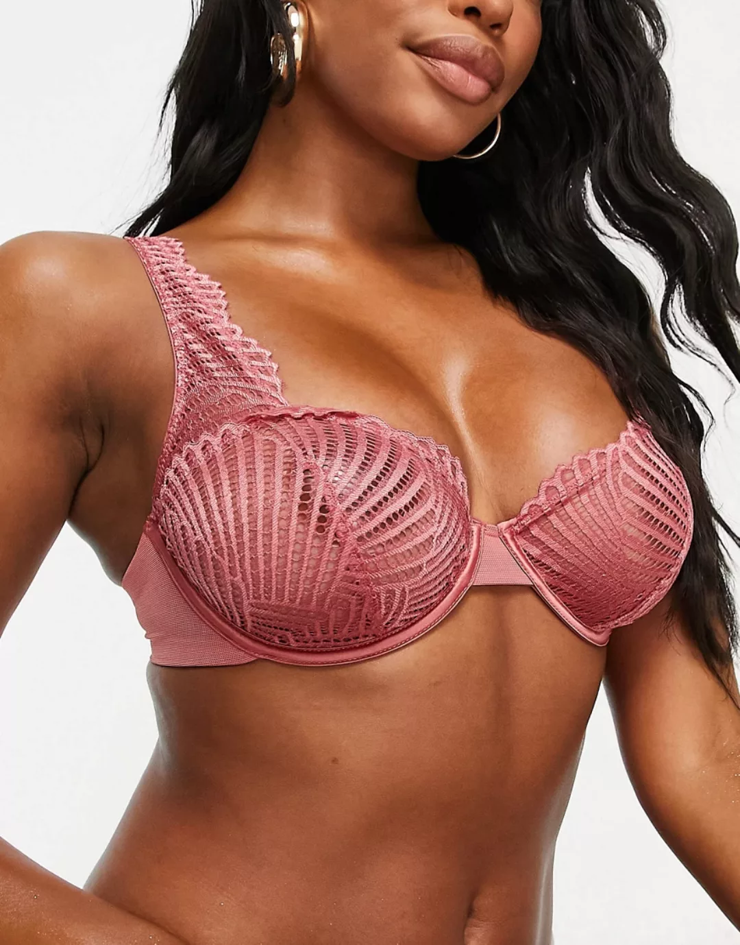 ASOS DESIGN – Größere Brust – Priscilla – Bügel-BH im Vintage-Stil aus Spit günstig online kaufen