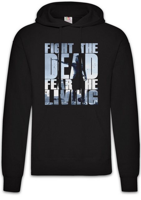 Urban Backwoods Hoodie Fight The Dead Fear The Living III Herren Hoodie Wal günstig online kaufen