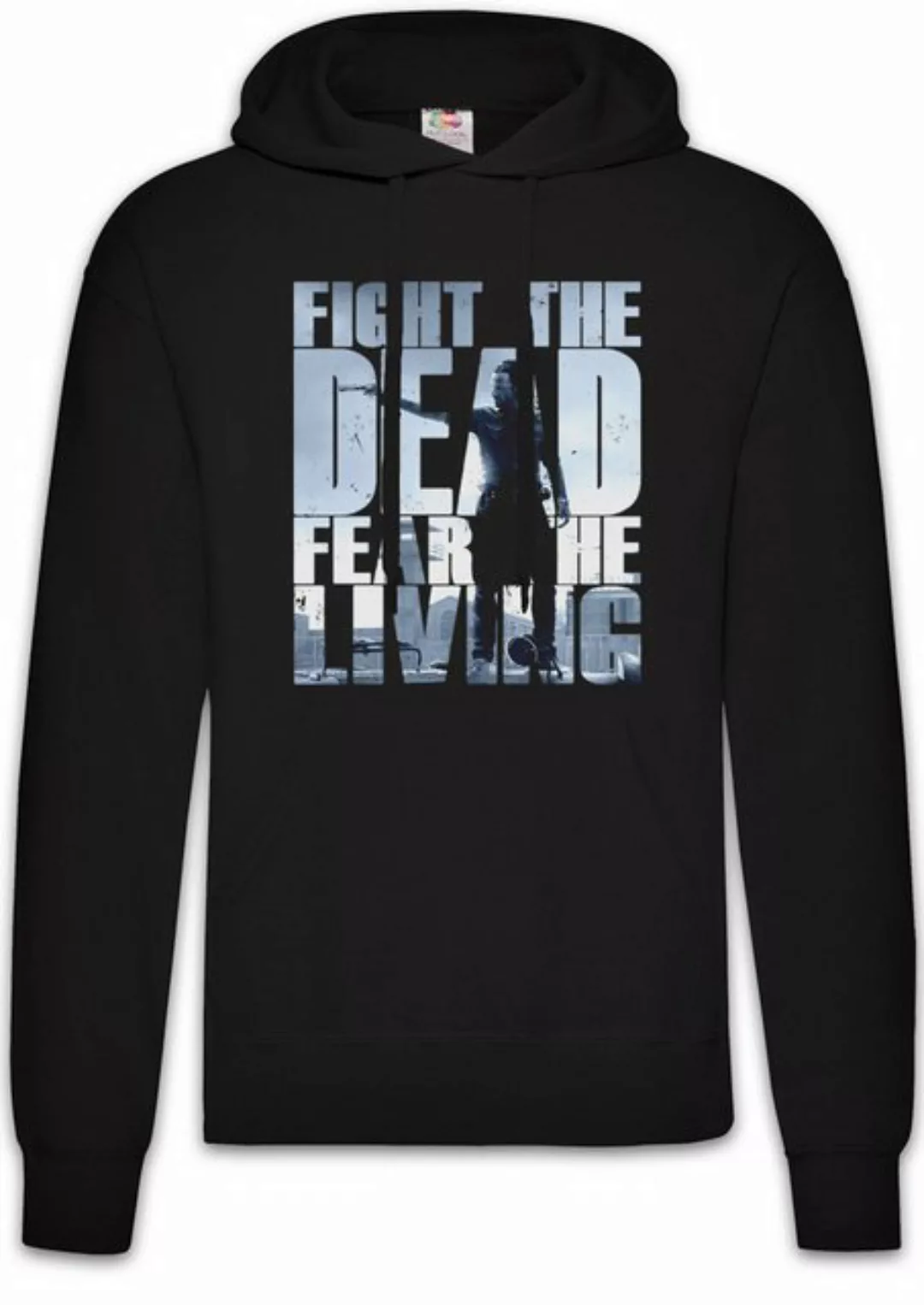 Urban Backwoods Hoodie Fight The Dead Fear The Living III Herren Hoodie Wal günstig online kaufen