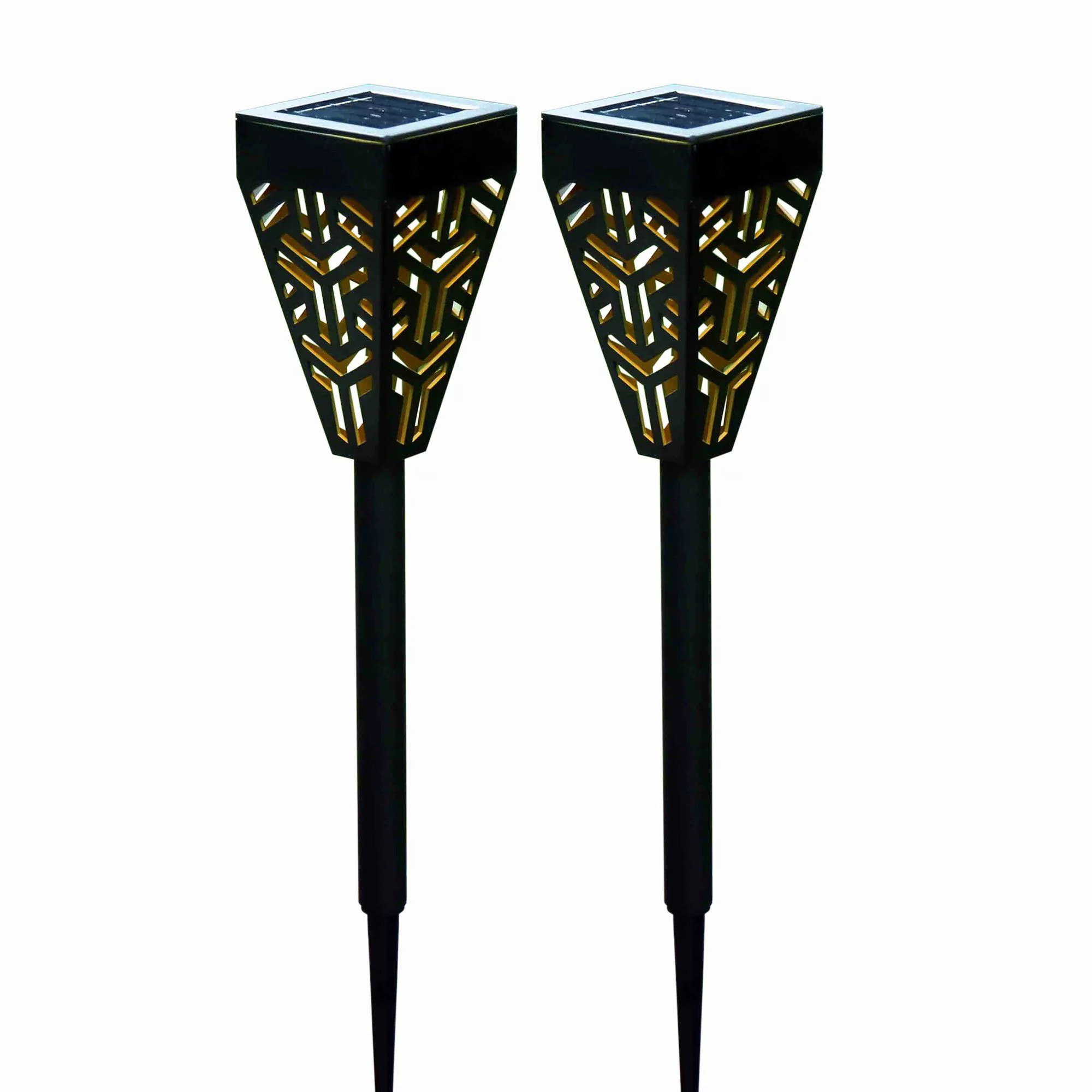 HTI-Living LED Solarleuchte Solarfackel 2er Set günstig online kaufen
