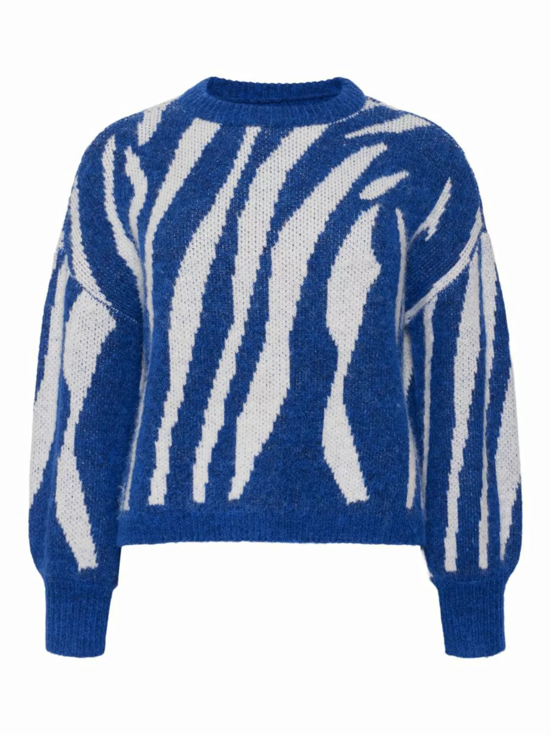 VERO MODA Strick Pullover Damen Blau günstig online kaufen
