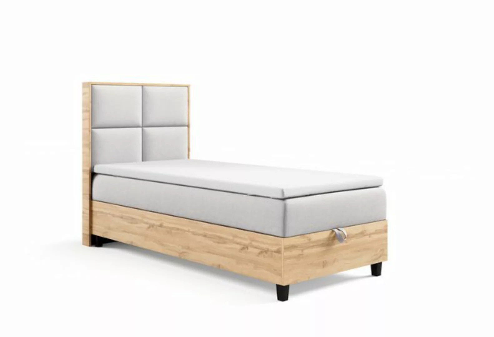 Best for Home Boxspringbett mit Bettkasten Trinity K-2 PLATE SINGLE Bonellf günstig online kaufen