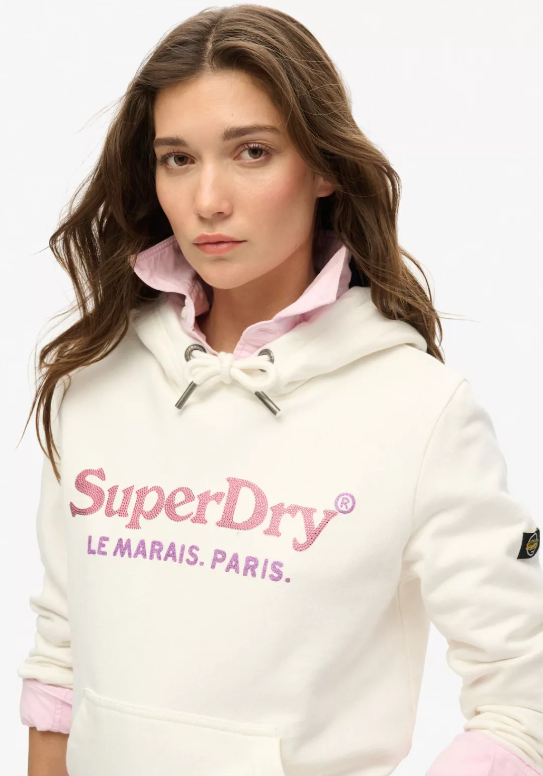 Superdry Kapuzensweatshirt "METALLIC VENUE HOODIE" günstig online kaufen