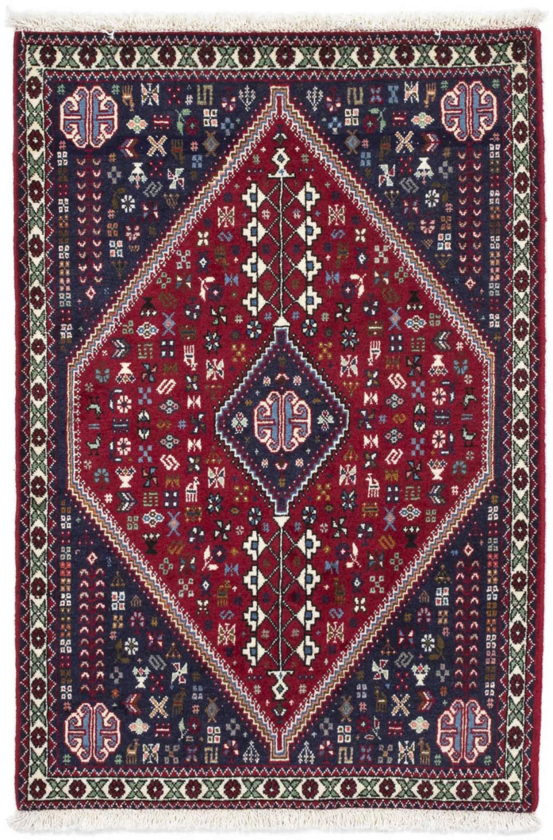 morgenland Wollteppich »Abadeh Medaillon 130 x 75 cm«, rechteckig günstig online kaufen