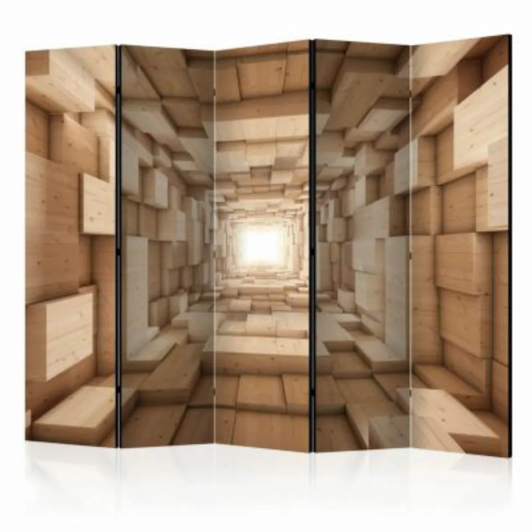 artgeist Paravent Titian dimension II [Room Dividers] weiß/bronze Gr. 225 x günstig online kaufen